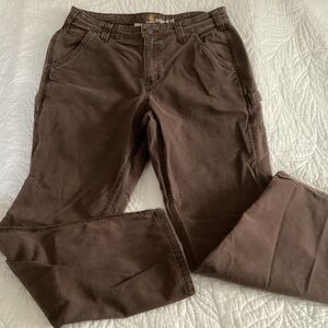 Carhartt brown jeans Sz 8 short